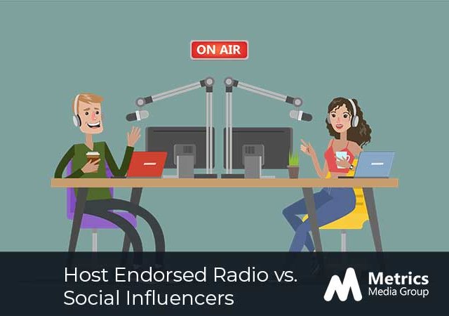 Host Endorsed Radio vs. Social Influencers